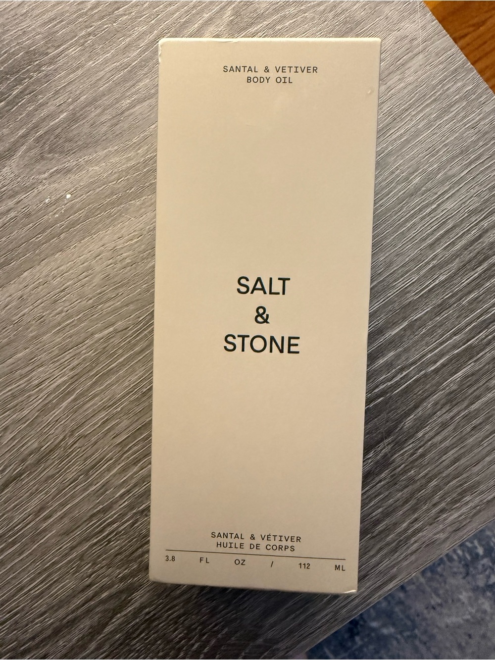 Salt & Stone Santal & Vetivet Full Size Body Oil